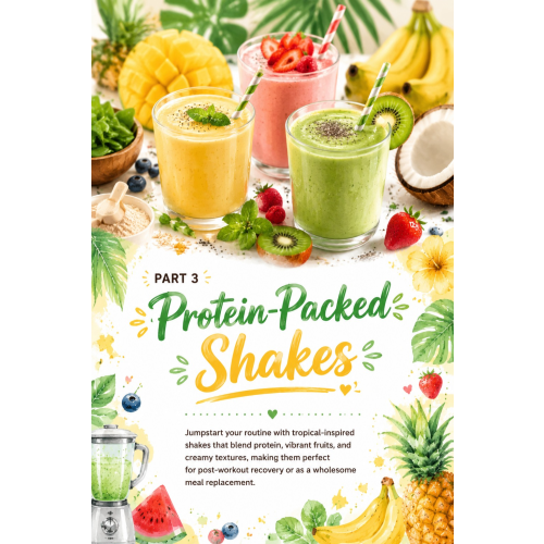 Tropical Smoothies &Healthy Shakes Cookbook 1