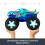 Hot Wheels Hot Wheels Monster Trucks Mega-Wrex Alive RC, Remote-Control Toy 3