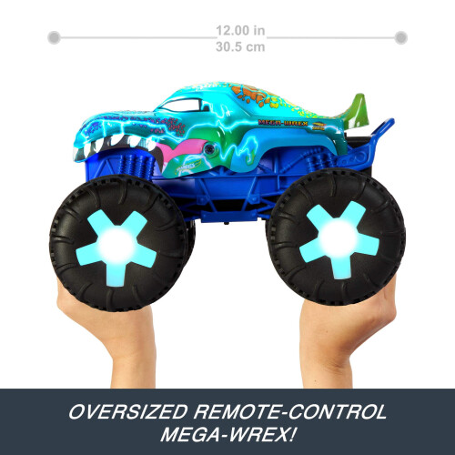 Hot Wheels Hot Wheels Monster Trucks Mega-Wrex Alive RC, Remote-Control Toy 2