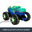 Hot Wheels Hot Wheels Monster Trucks Mega-Wrex Alive RC, Remote-Control Toy 6