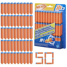 Nerf N Series N1 Darts for Blaster Toys for Kids, 50 Official N1 Foam Darts for Launchers