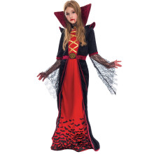 Spooktacular Creations Royal Vampire Costume for Girls Kids Deluxe Set Halloween Gothic Victorian Vampiress Queen Dress Up Party (XLarge (12-14 yrs))