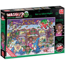 Wasgij Christmas 22 - Not So Silent Night, 2 x 1000 Pc Adult Jigsaw Puzzles