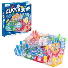 Toyrific | Complete Traditional Classic Family Game Board, Click and Jump Frustration, for Kids and Adults