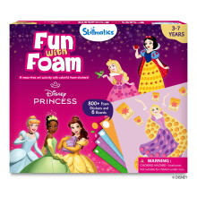 Skillmatics Fun with Foam 3D Sticker Art – Disney Princess, Felt Craft Kit