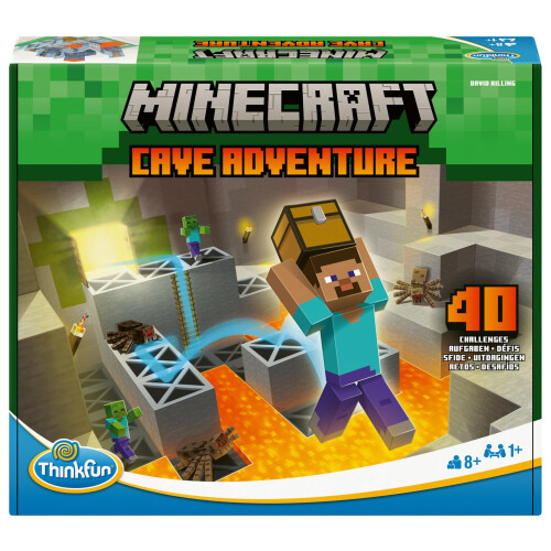 ThinkFun ThinkFun Minecraft Cave Adventure Logic Game for Kids Age 8+