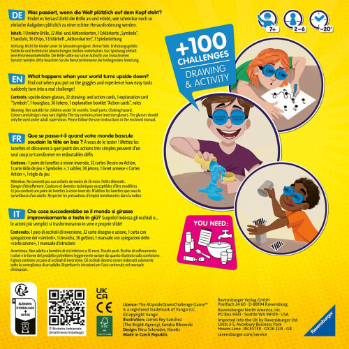 Ravensburger Ravensburger The #UpsideDown Challenge Game for Kids Age 7+ 2