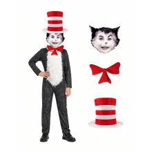 YIttings Cat Costume Scary Halloween Dress Up Outfit with Mask for Kids