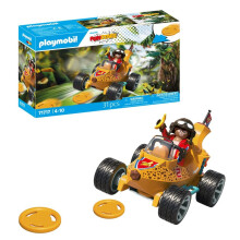 Playmobil | Fun Stars | Racing Banana | Toy from 4 years | Gift for children | Toy car | With pull-back motor & shooting function | 71717
