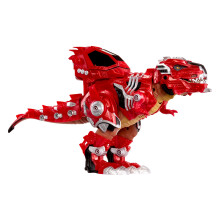 Armorsaurs Armor-Up T-Rex Dinosaur Ajax - Action Figure, 7 Removable Armour Pieces with Tail-Triggered Chomp Action, Suitable for Children Ages 6+