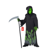 Morph Grim Reaper Costume Kids, Halloween Costumes for Kids, M