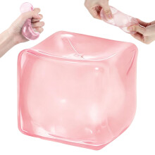 5cm Ice Cube Squishy- Soft Stress Relief Toys For Kids Adults, Cube Squeeze Fidget Toy Sensory Anxiety Stress Relief For Home School Office, Office D