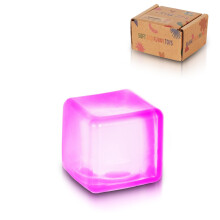 Copfeqyr 3.5cm Purple Squishy Cube Slow Rising Fidget Toy