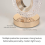 Ranpo Tricolor LED Table Lamp Desk Crystal Bedside Lamps 5