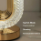 Ranpo Tricolor LED Table Lamp Desk Crystal Bedside Lamps 7