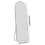 Living And Home Modern Arched Metal Floor Mirror 6