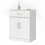 Sideboard 2 Door 1 Drawer Storage White Cupboard 3