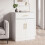 Sideboard 2 Door 1 Drawer Storage White Cupboard 6