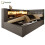 HOMAIRE Grey Linen Daybed with Storage & USB 1