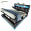 HOMAIRE 5ft Grey Linen Upholstered Bed with LED 1
