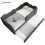 HOMAIRE Grey Linen Upholstered Daybed 90x190cm 1