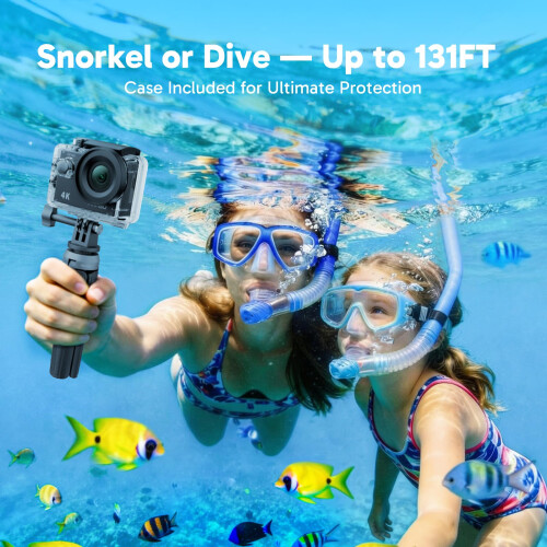 AKASO EK7000 Action Camera Floating Hand Grip Bundle 2