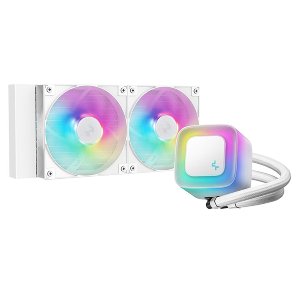 Deepcool White Le240 Wh V2 282 Mm All-In-One Liquid Cpu Cooler - Image 7