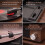FYDEE Record Player, Built-in Speakers & Bluetooth Receiver, Walnut 3