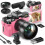 NBD 8K Digital Camera 64MP, Autofocus, 16X Digital Zoom (Pink) 1