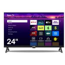 Cello C24RKH 24 Inch Smart Roku TV, HD Ready LED, Freely Built-in, Freeview HD & Freesat, Voice Remote, Phone Mirroring, 3 x HDMI, Netflix, Disney+,