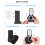 Maxonar Wall Mount Holder, Space Saving Mount, Integrated Cable Management Wall Mount, No Drilling Required, Compatible with Ech0 POP and Google Nest 5