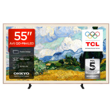 TCL 55A400 Pro-UK 55 Inch NXTVISION QD-Mini LED Art TV, 4K Smart TV