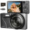 Digital Camera 4K 64MP Compact Digital Camera with 32GB SD Card (Black) 1