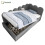 HOMAIRE Grey Velvet Upholstered Daybed 3FT 1