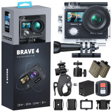 AKASO Brave 4 Action Camera 4K 30fps 20MP Ultra HD with EIS