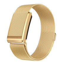 DADO Milanese Stainless Steel Band Compatible with WHOOP 5.0, One, Peak, and Life | Lightweight Magnetic Breathable & Fully Adjustable Wristband (Cha