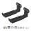 Howonder Soundbar Wall Mount Bracket, Depth Adjustable 3.7”-6.3”,2 Packs 1