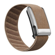 AR LABS Whoop 5.0 Compatible MG (LIFE) SuperKnit Band | Ultra-Soft Microfilament Weave | Stainless-Steel Hardware (Mocha)