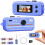 Kizmyee Mini Keychain Digital Camera, 2MP 0.96" Pocket Size Retro Camera 1