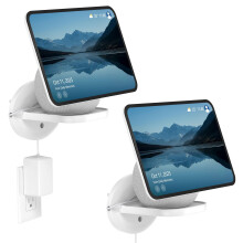 HomeMount Wall Mount for Show 11/8 (2025), Dot Max, HomePod Mini, White, 2P