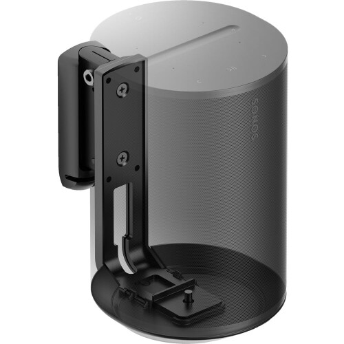Flexson Wall Mount for Sonos ERA 100 , Single pack in Black, Swivels and Tilts