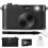 Screen-free Digital Camera, 16MP Retro Style Camera, 8GB SD Card(Black) 1