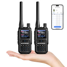 BAOFENG GT-5R Mini Dual Band Ham Radio, Wireless APP Programming, 999CH