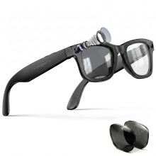 4K Smart Glasses with Camera, Translation Bluetooth Glasses for Men Women