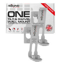 Sound bass ONE, GEN 2, ONE SL, Play:1 Wall Mount Bracket, Twin Pack, White
