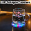 Ranpo Multicolored LED Light Up Coasters 3 Modes Holder 1
