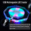 Ranpo Multicolored LED Light Up Coasters 3 Modes Holder 5