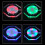 Ranpo Multicolored LED Light Up Coasters 3 Modes Holder 8