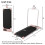 HOMAIRE Folding Treadmill Pink 1-10 km/h 3