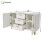 HOMAIRE White Sideboard Cabinet 120x40x75cm 1